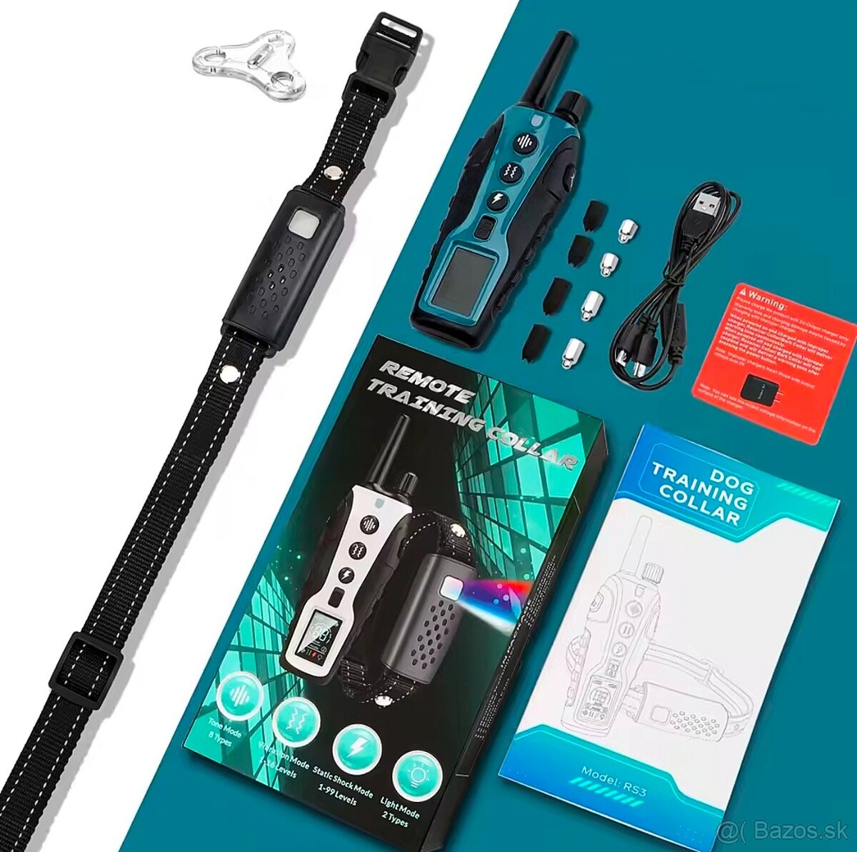 Profi Elektrický výcvikový obojok RS3 PRO. - 7