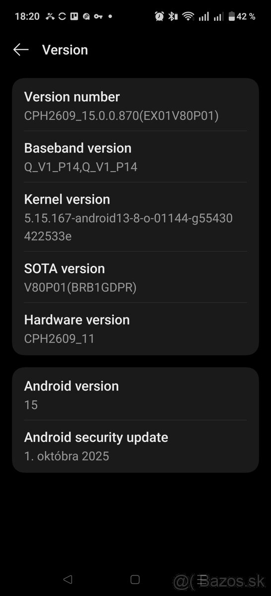 Predám telefón OnePlus 12R Android - 7