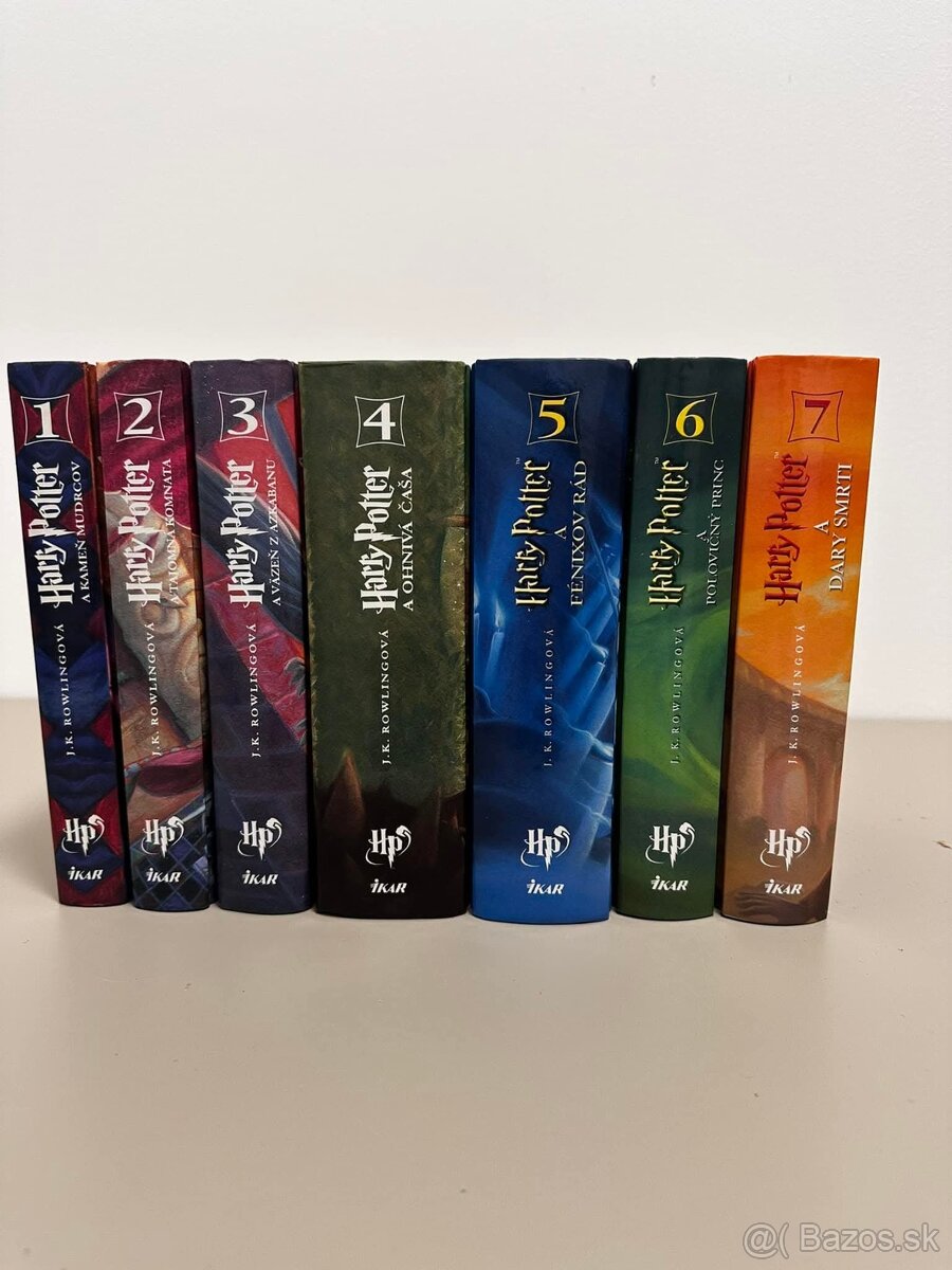 Harry Potter všetkych 7 dielov - 7