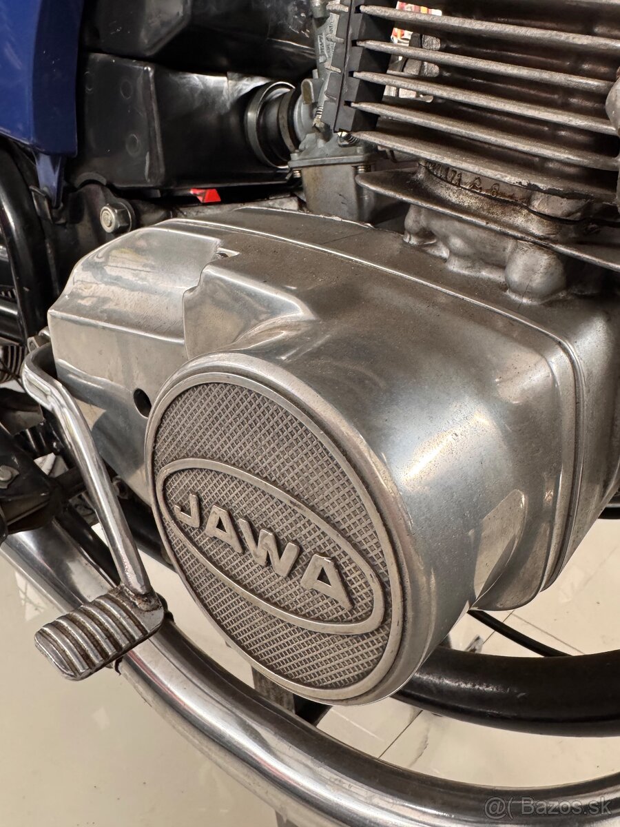 Jawa 350 typ 638 blue style - 7