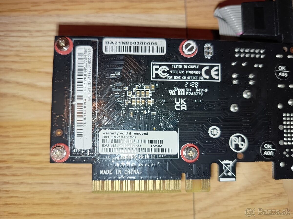 Low profile NVIDIA GeForce GT 730 2GB - 7
