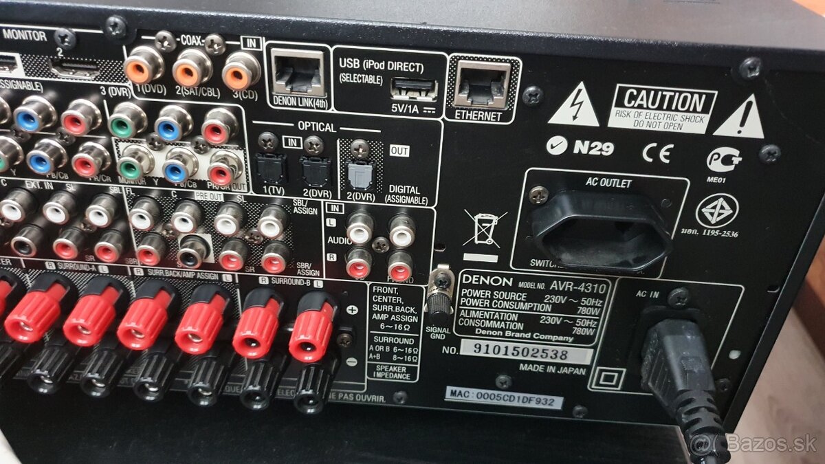 Denon AVR 4310 top model 2010 - 7