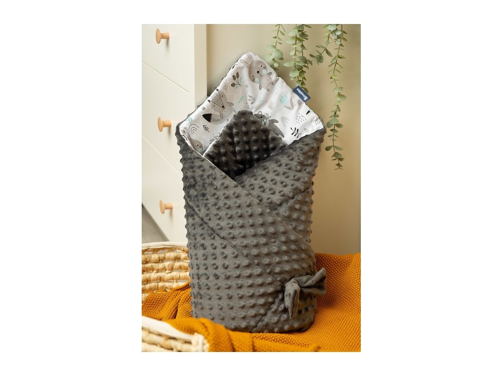 Rôzne zavinovačky Minky/Bavlna 80 x 80 cm - 7