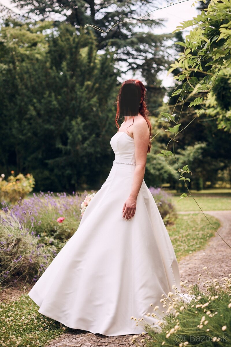 Predaj svadobné šaty s vlečkou - 7