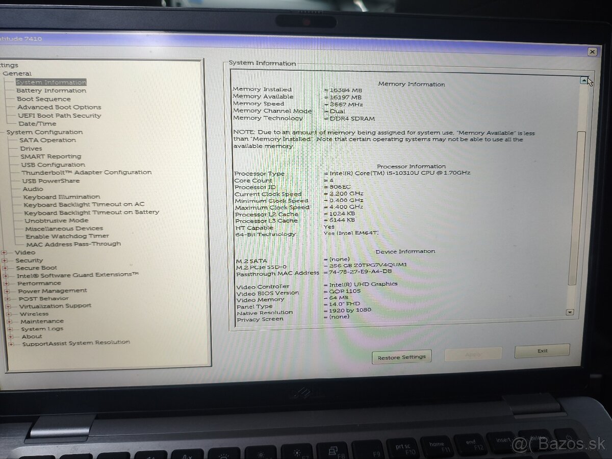 DELL Latitude 7410 - 7