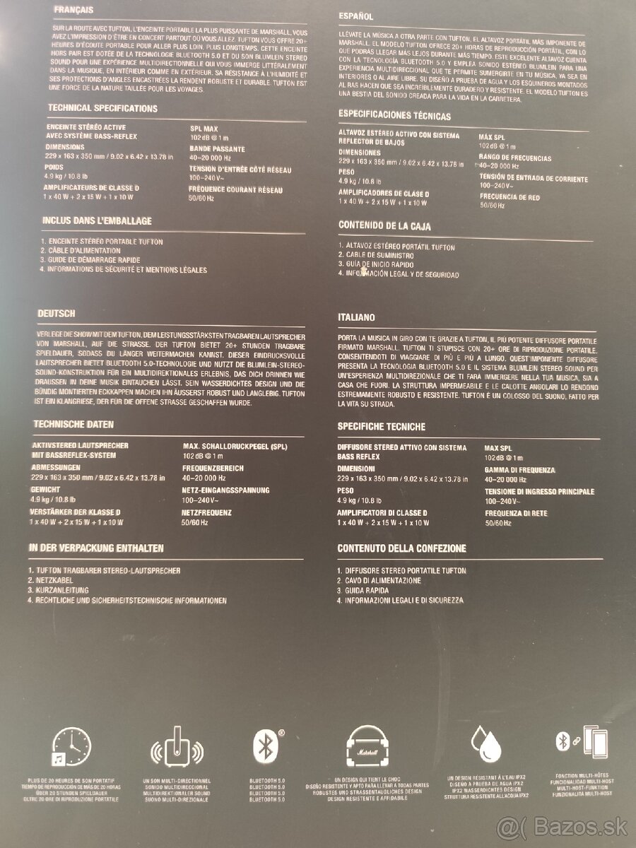 Predám Marshall Tufton v skvelom stave - 7