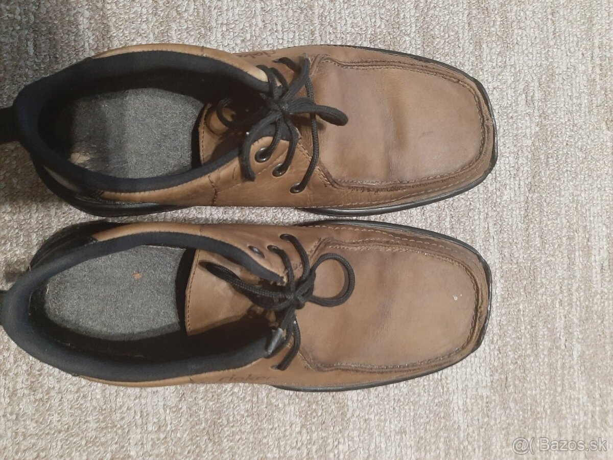 pánska kožená obuv.Rieker vel.43 - 7