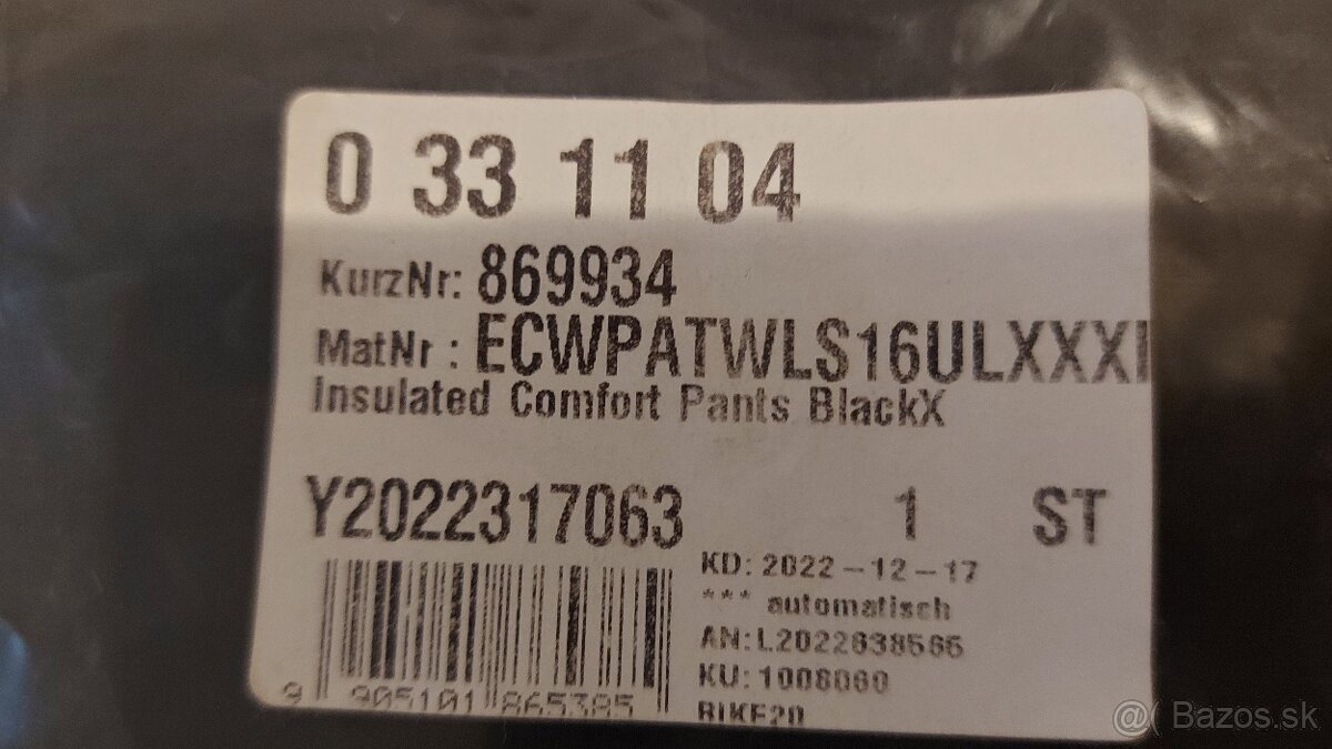 Predam shimano nohavice XL - 7