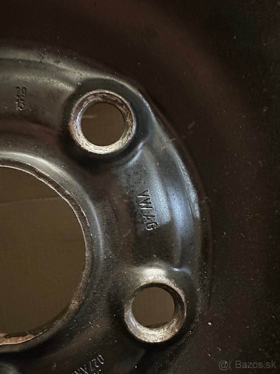 Originál VW/SKODA/SEAT/AUDI plechové disky 5x112 r16 - 7