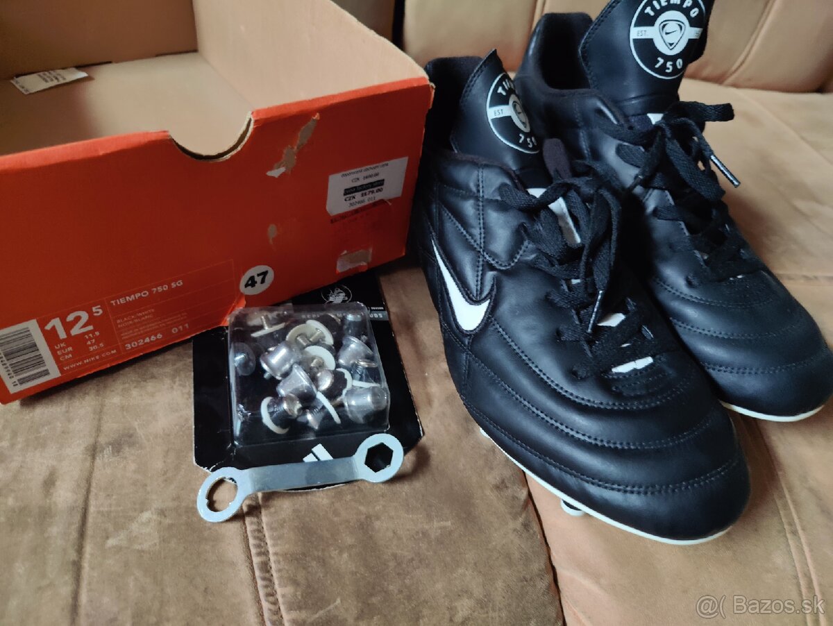 Kožené kopačky Nike Tiempo 750 SG eu47 - 7