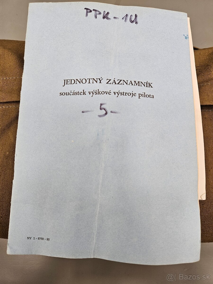 Výšková výstroj: PPK-1U - 7