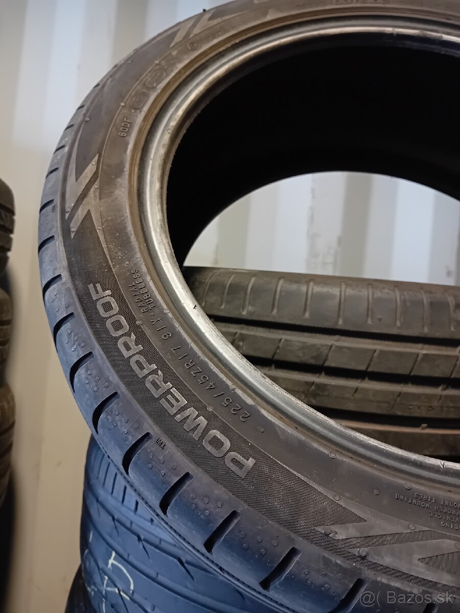 2ks letné pneu 225/45R17 Nokian - 7
