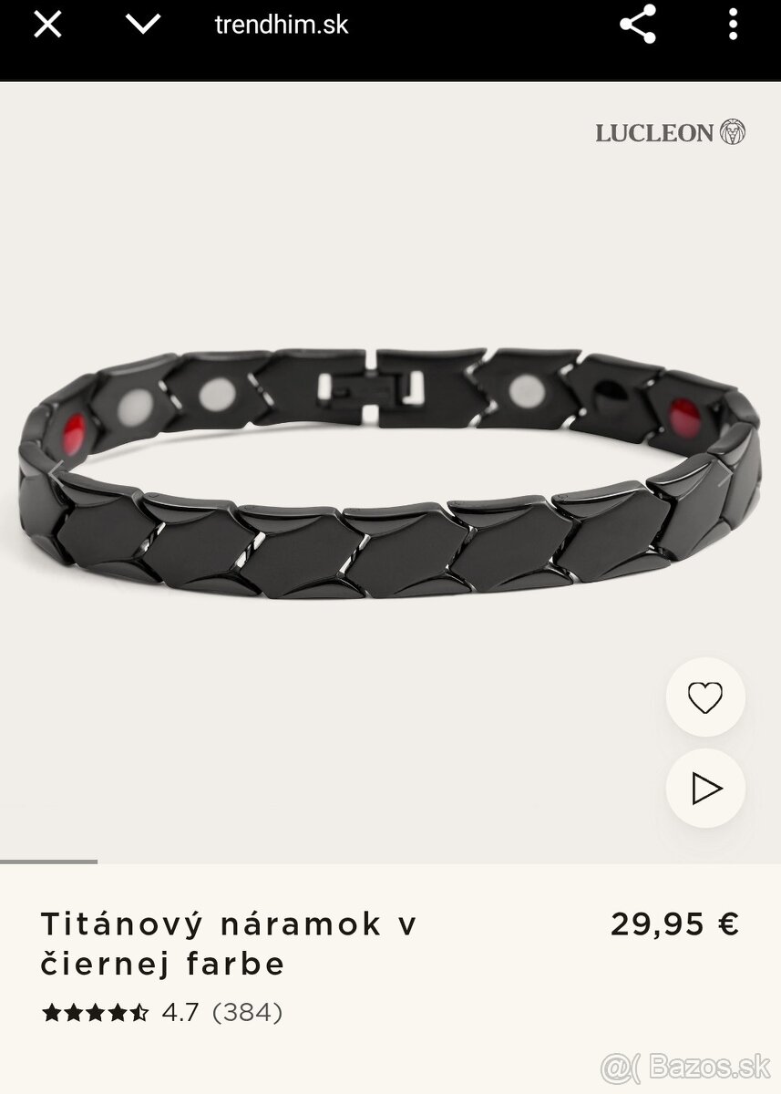 Pánsky titánový náramok - 7