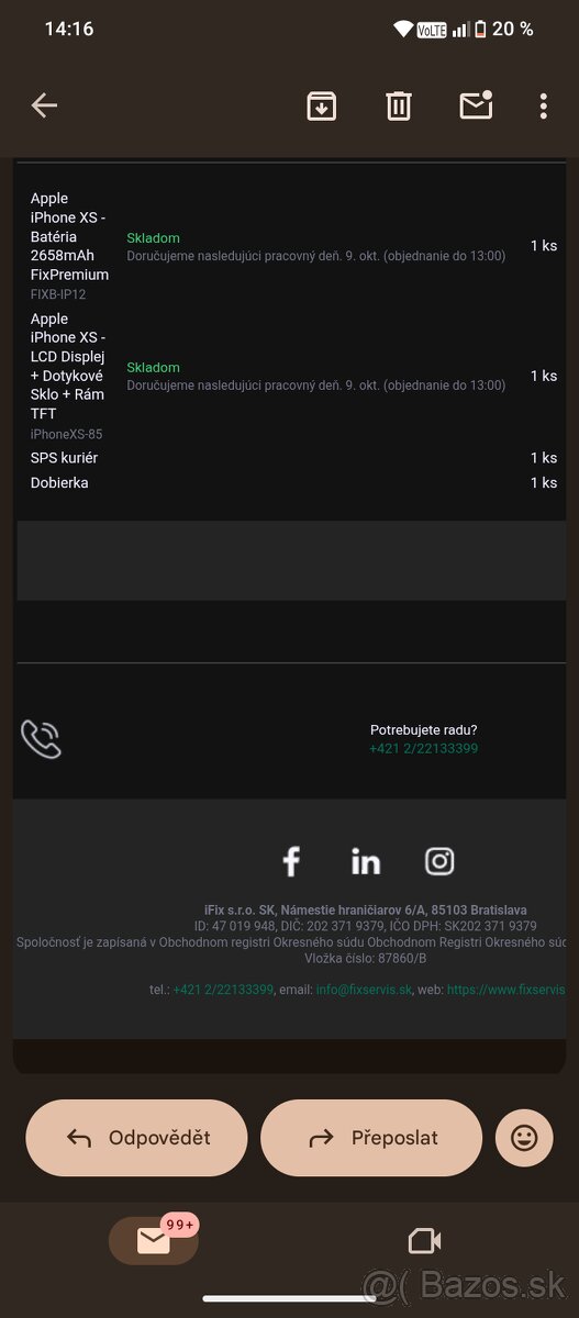 Předám iphone xs - 7