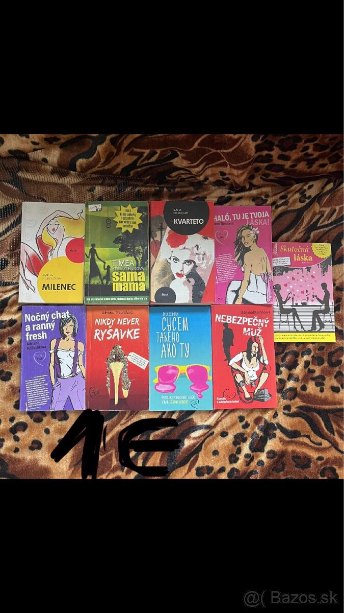 Predám lacno rôzne knihy 1 kniha 1 € - 7