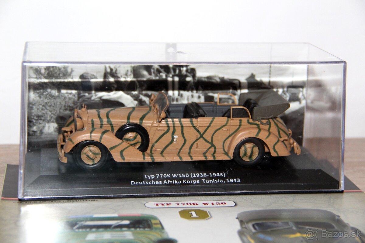 Vojenské Automobily 2. sv. vojny DeAgostini 1:43 - 7