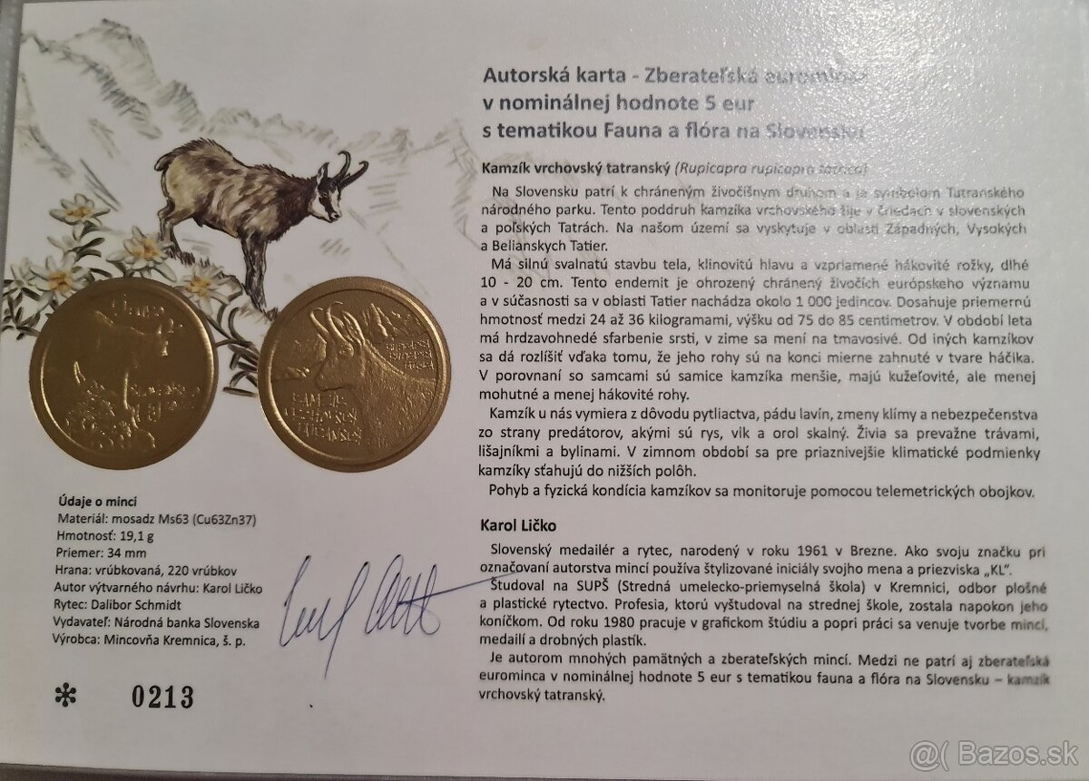 Autorske karty Fauna a flora - 7