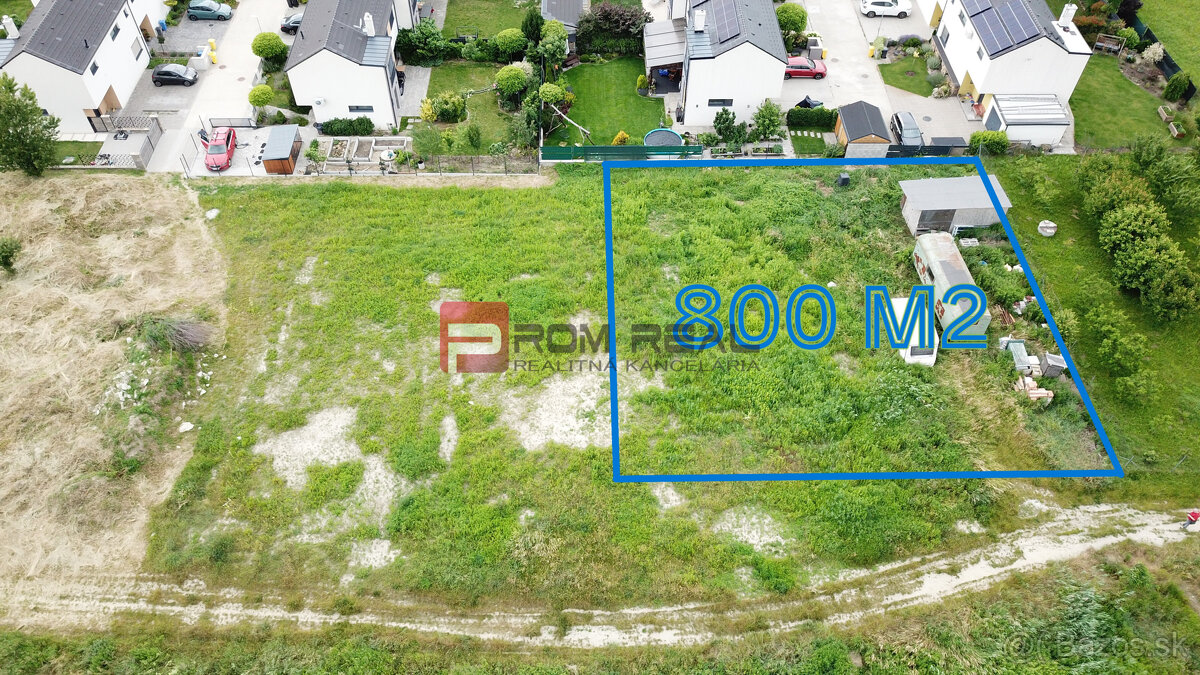 Rovinatý pozemok 800 m2 za dobrú cenu Marianka - 7