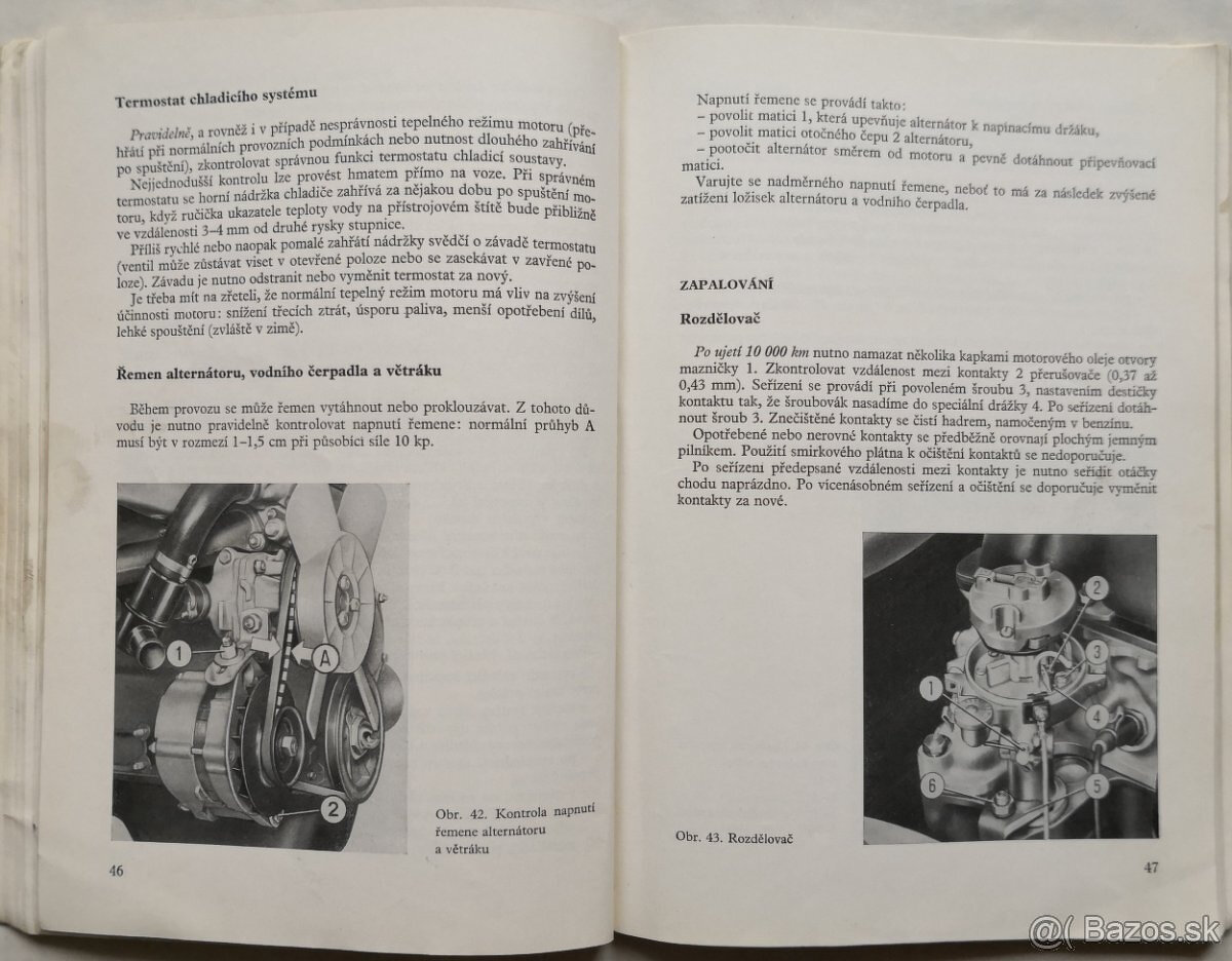 Návod k obsluhe automobilov LADA VAZ - 2101, 2102. - 7
