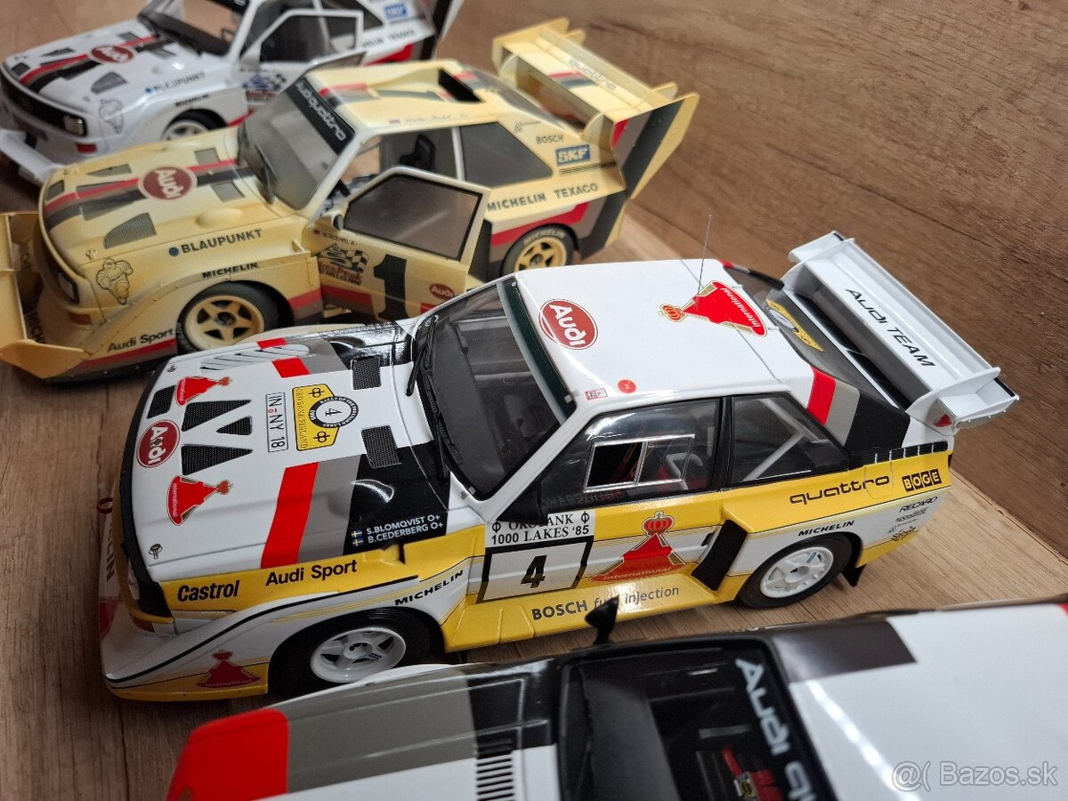 Modely audi quattro 1:18 - 7