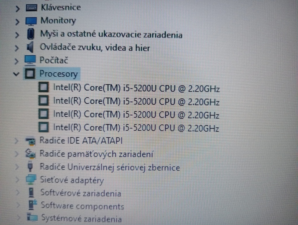 predám HP elitebook 820 g2 - Intel core i5 - 4gb ram - 7