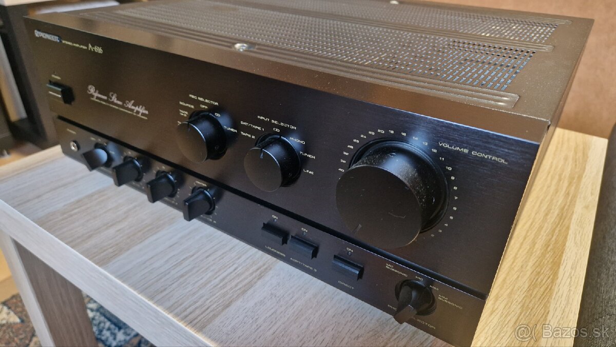 REZERVÁCIA Pioneer A-616 reference stereo amplifier - 7