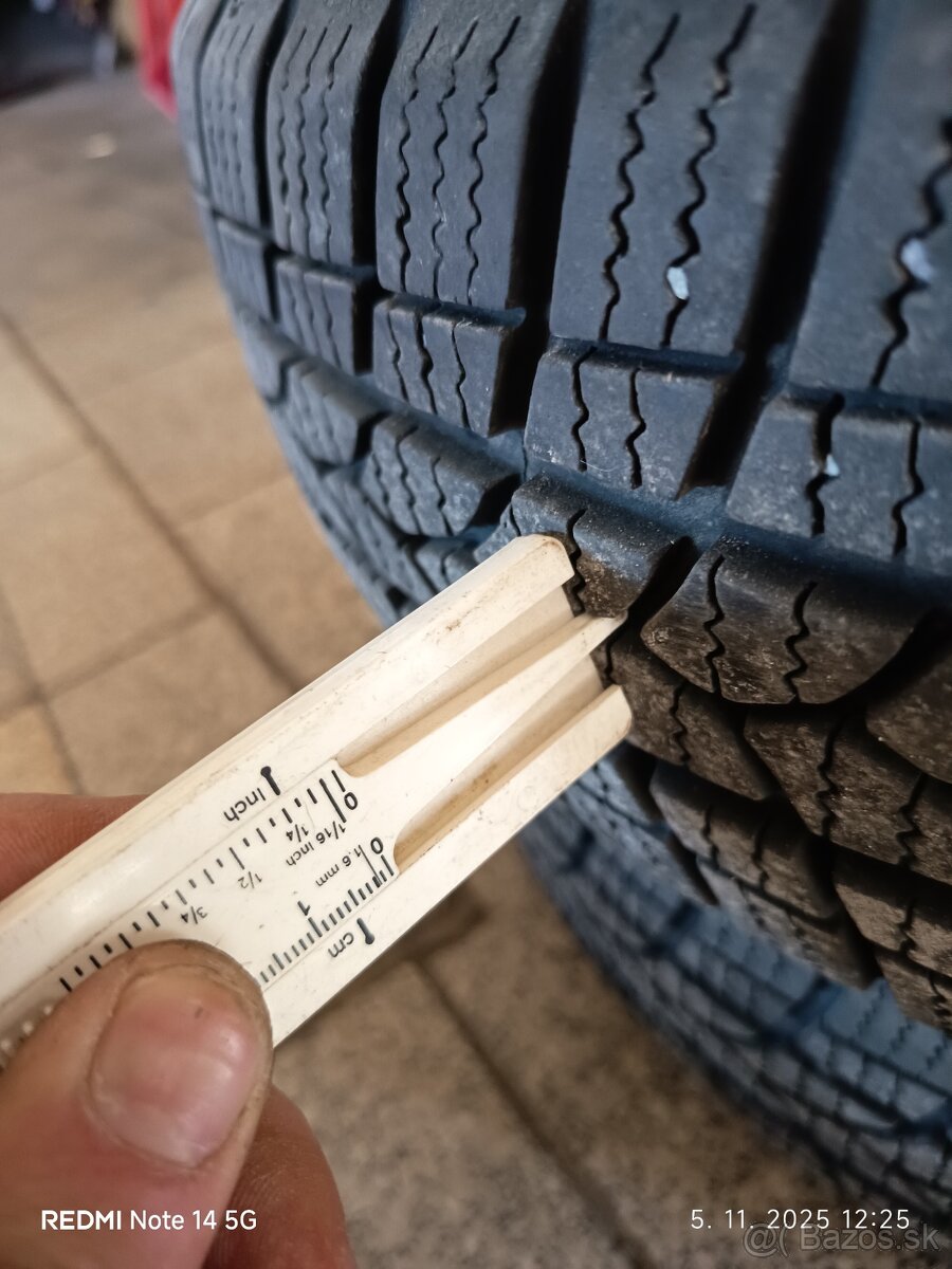 Zimné pneu + disky 165/70/14 - 7