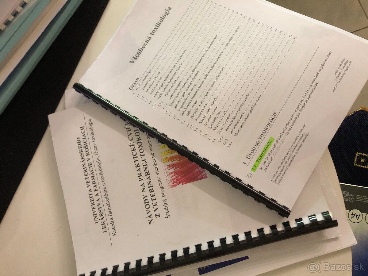 Predám materiály na UVLF - 7