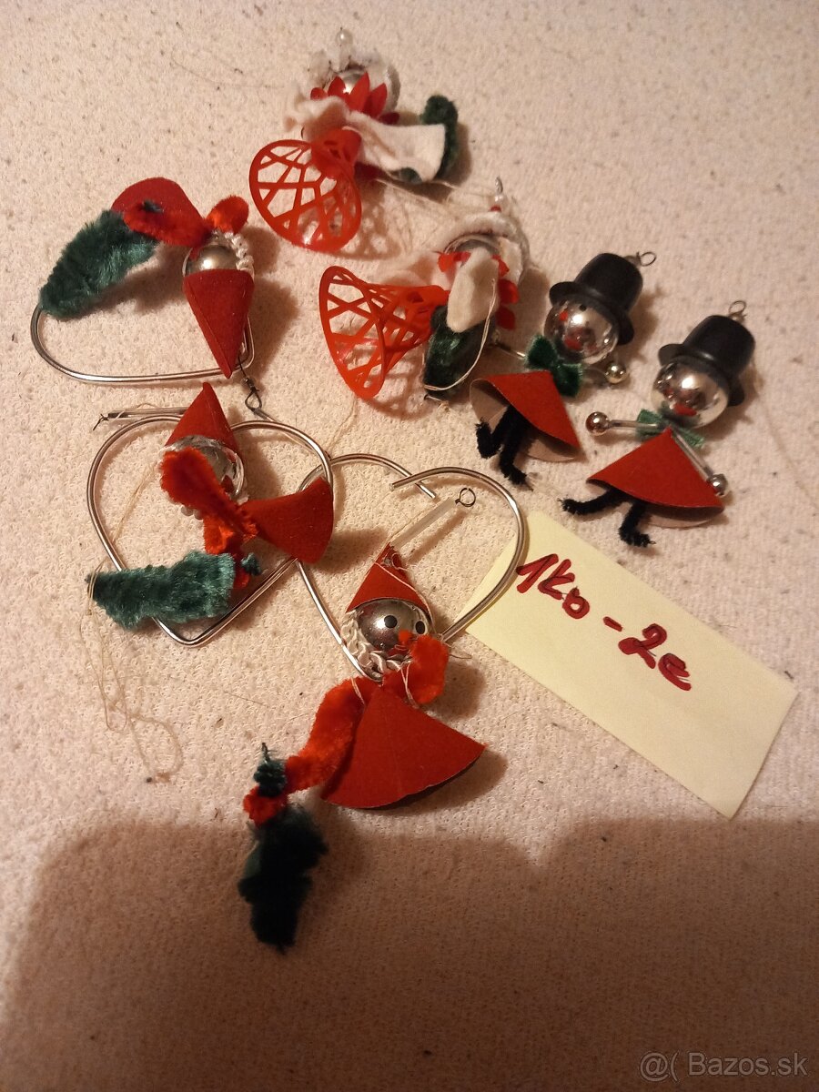 Retro vianočné svetla a ozdoby - 7