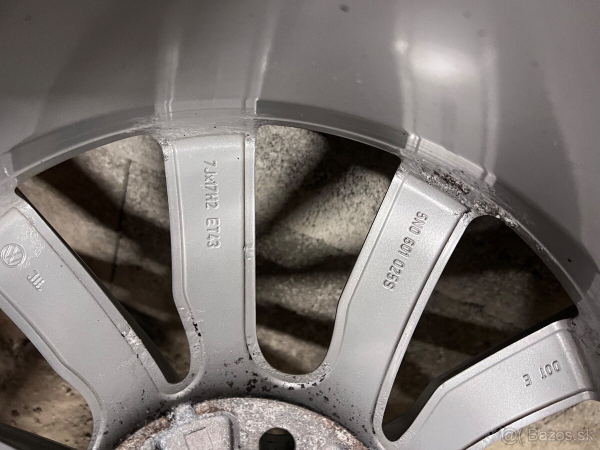 VW Tiguan elektróny R17 5x112 ET43 5N0601025S - 7