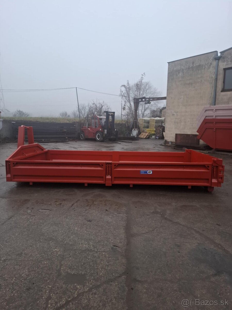 Prodám kontejner abroll,valník6,4m3 otvírací bočnice SKLADEM - 7