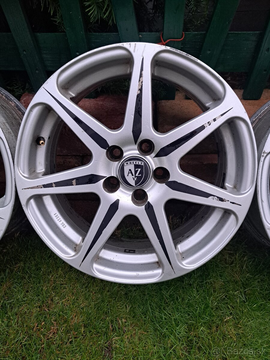 Hliníkové disky 5x100 R16 / škoda,seat,VW,audi... - 7