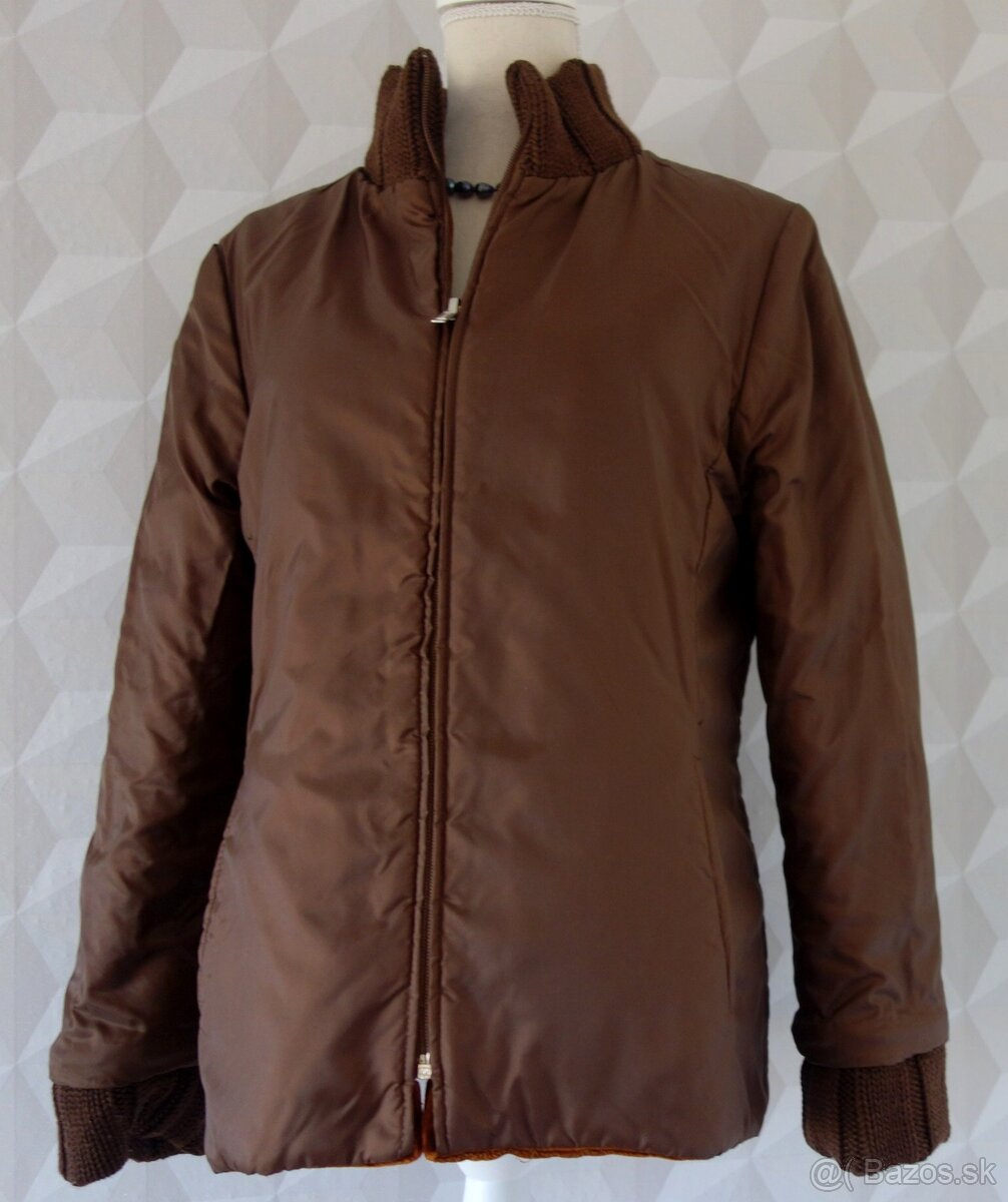 Obojstranná bunda Alberta Ferretti, veľ. M/L - 7