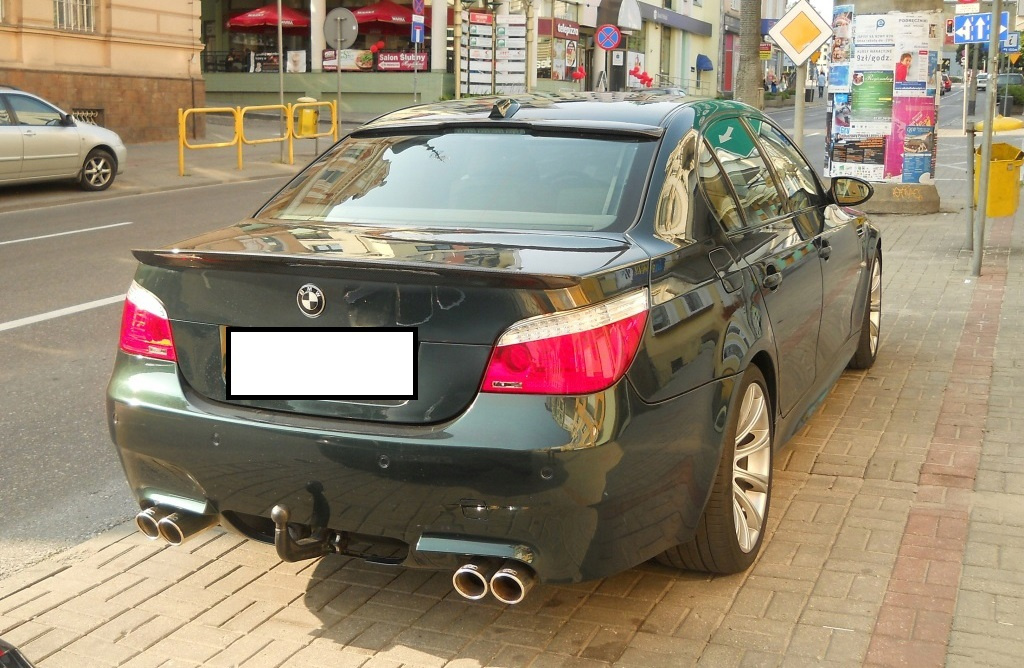 M5 spoiler lista BMW E60 - 7