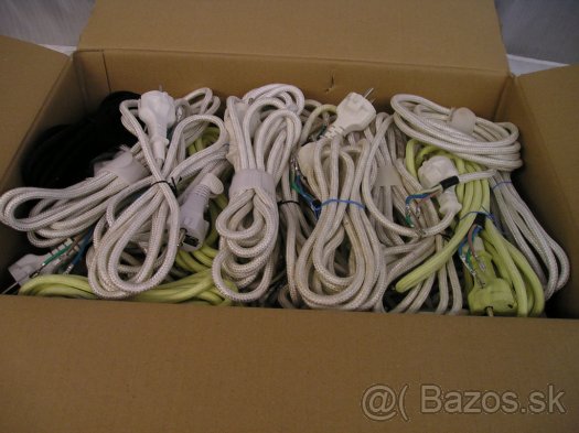 predám elektrické šnúry ku spotrebičom - 7