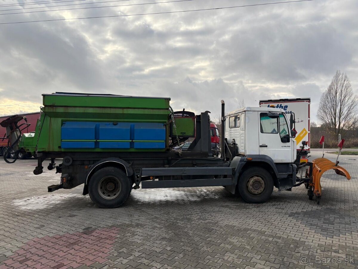 MAN LE 18.250 / TGM / HAKOVY / SOLARKA SCHMIDT / PŁUG - 7