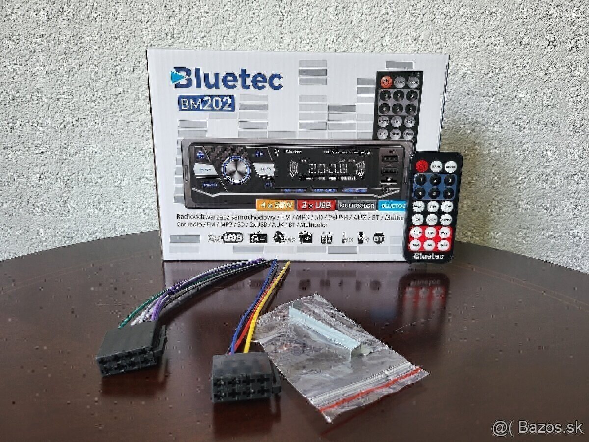 Rádio BLUETEC BM202 disponuje funkciou automatického ladenia - 7