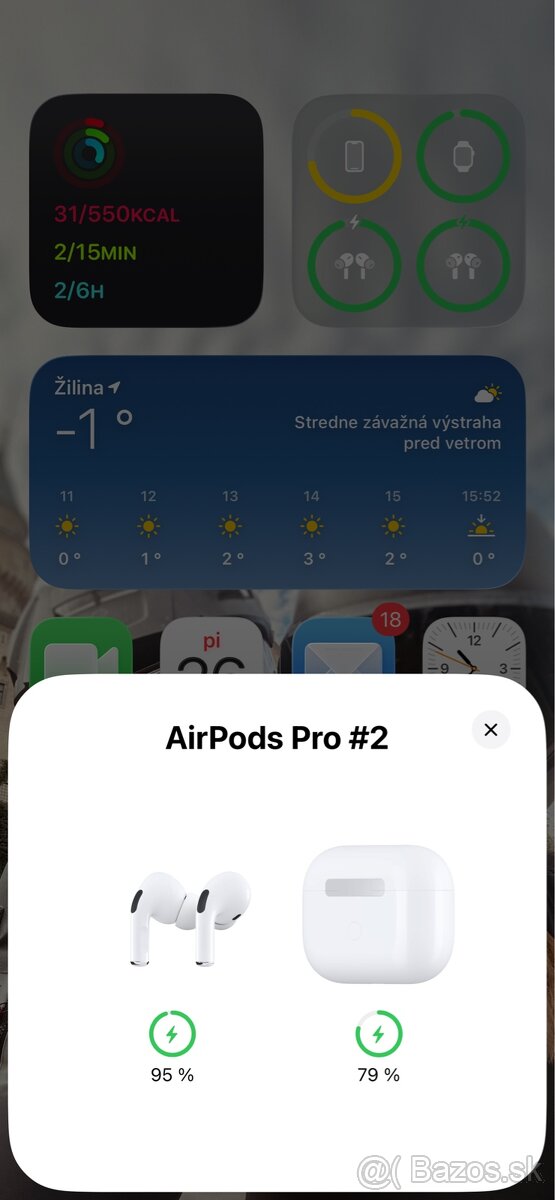 Airpod PRO 1st. gen. slúchadlá Apple - 7