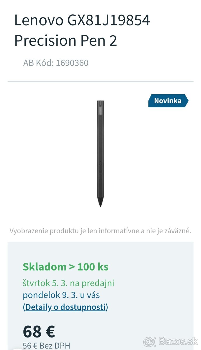 Predám Lenovo Yoga Tab 11 + Lenovo Pen 2 - 7