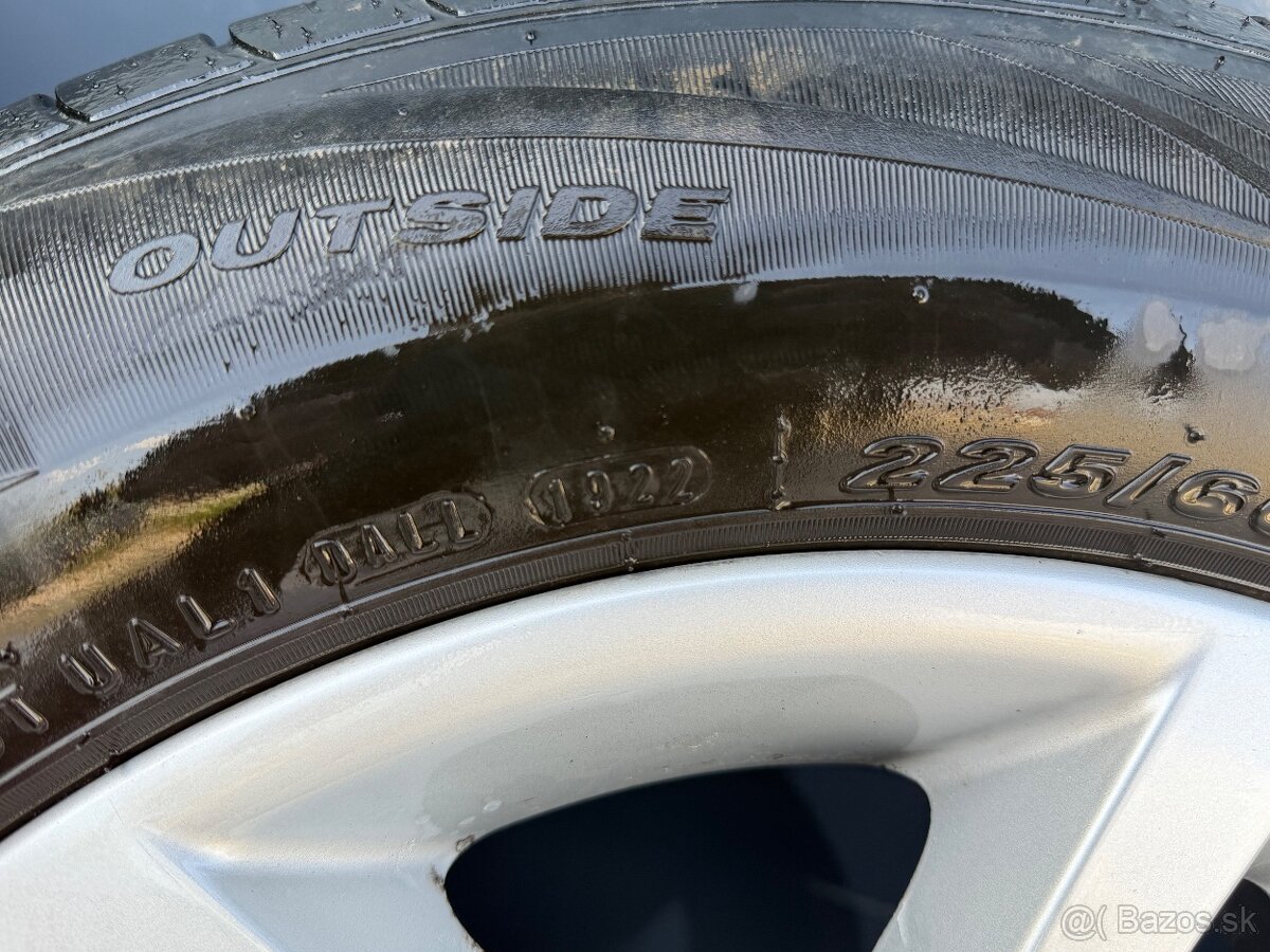 Originál BMW letná sada 225/60 R17 X3 - 7