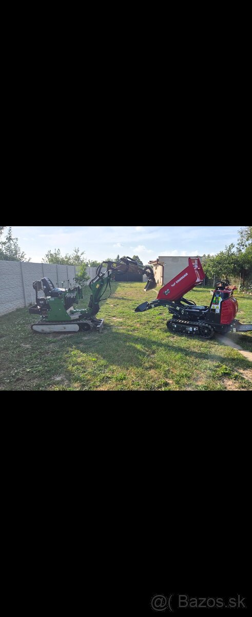 Ponuka prace minibagrom,minidumper - 7