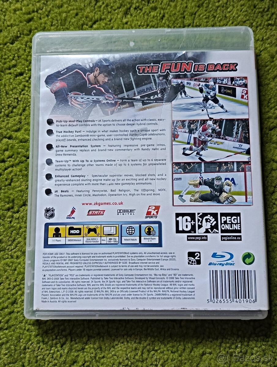 NA PREDAJ HRY NA PS3 – Nhl 13 CZ, Nhl2k9, DanceStar Party - 7