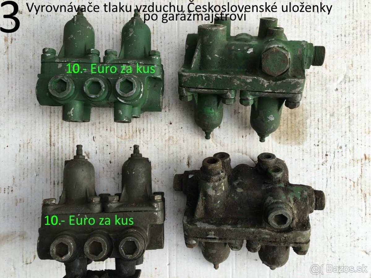 Vzduchové hlavice spojky ventily regulátory brzdové valce - 7