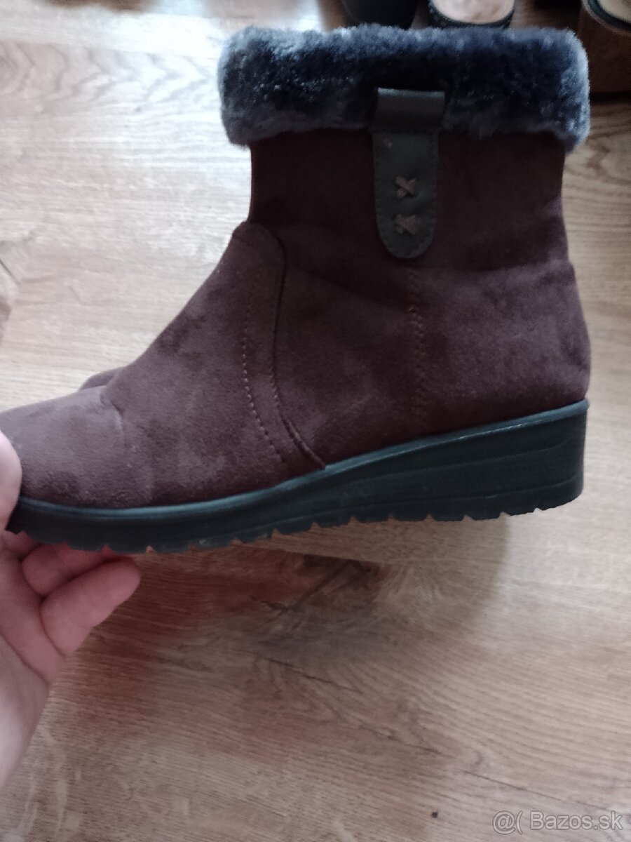 Čižmičky na zimu dámske 👢 - 7