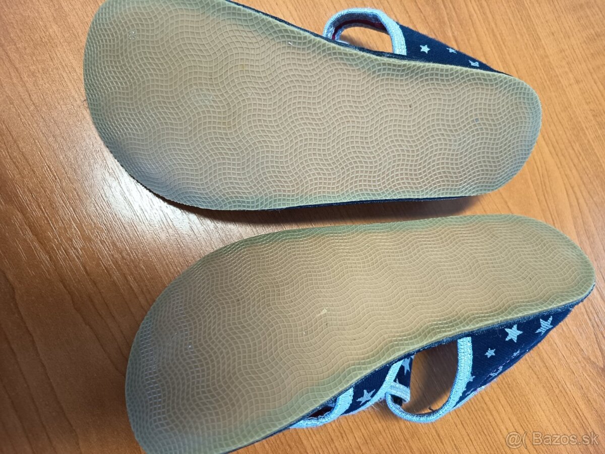 Barefoot papučky EF386 Stars - 32 - 7