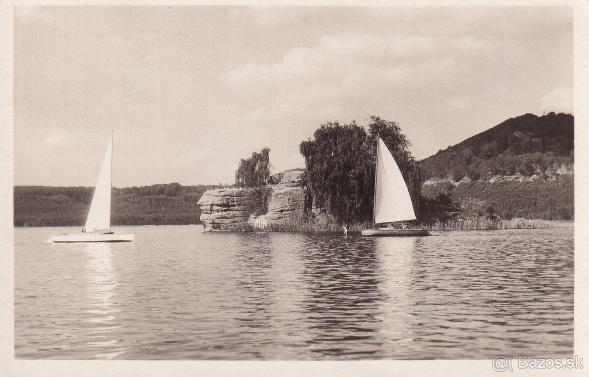 Staré pohľadnice české: Doksy, Hamr na Jezere - 7