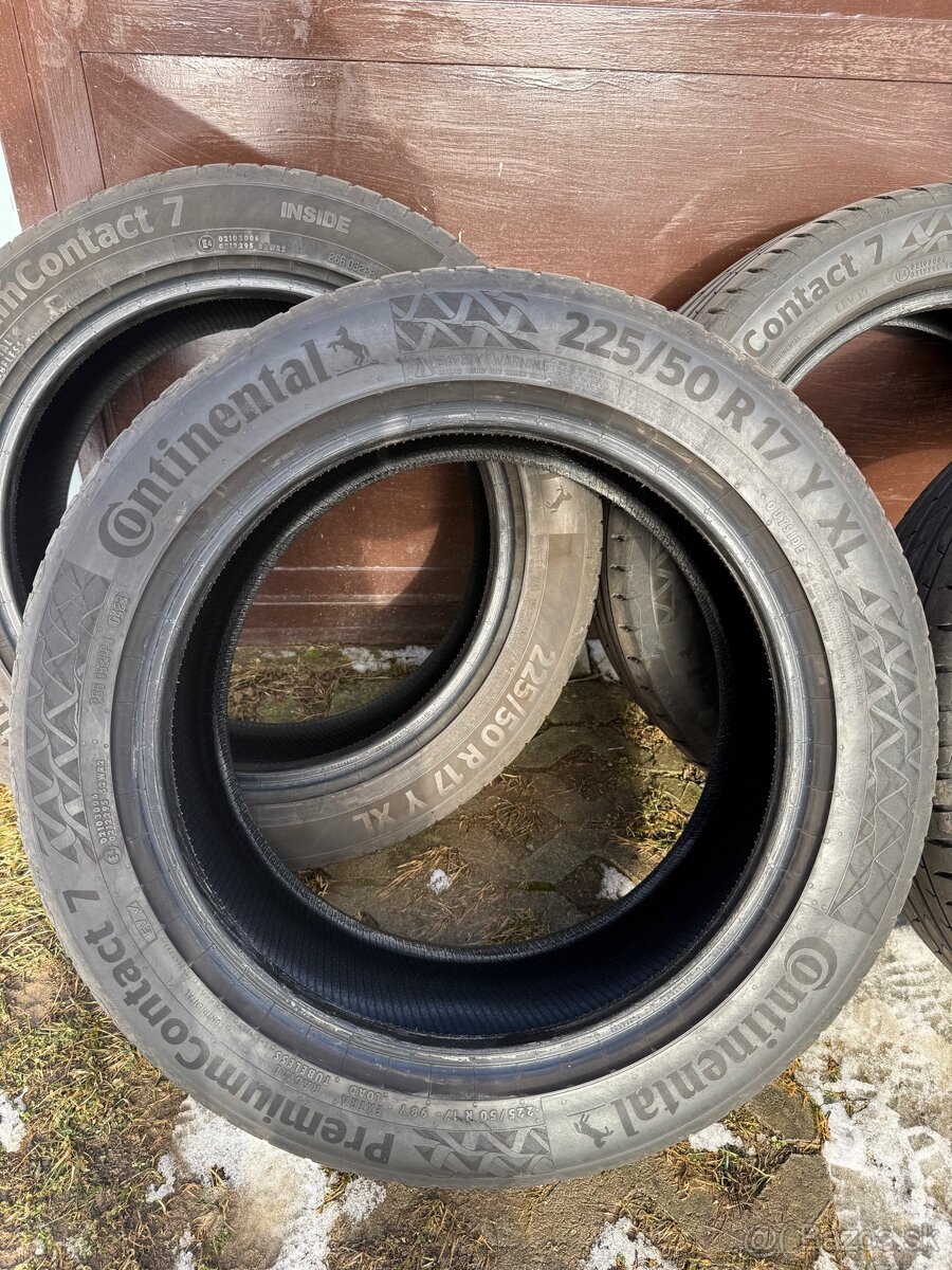 Continental PremiumContact 7 225/50 r17 98Y XL - 7