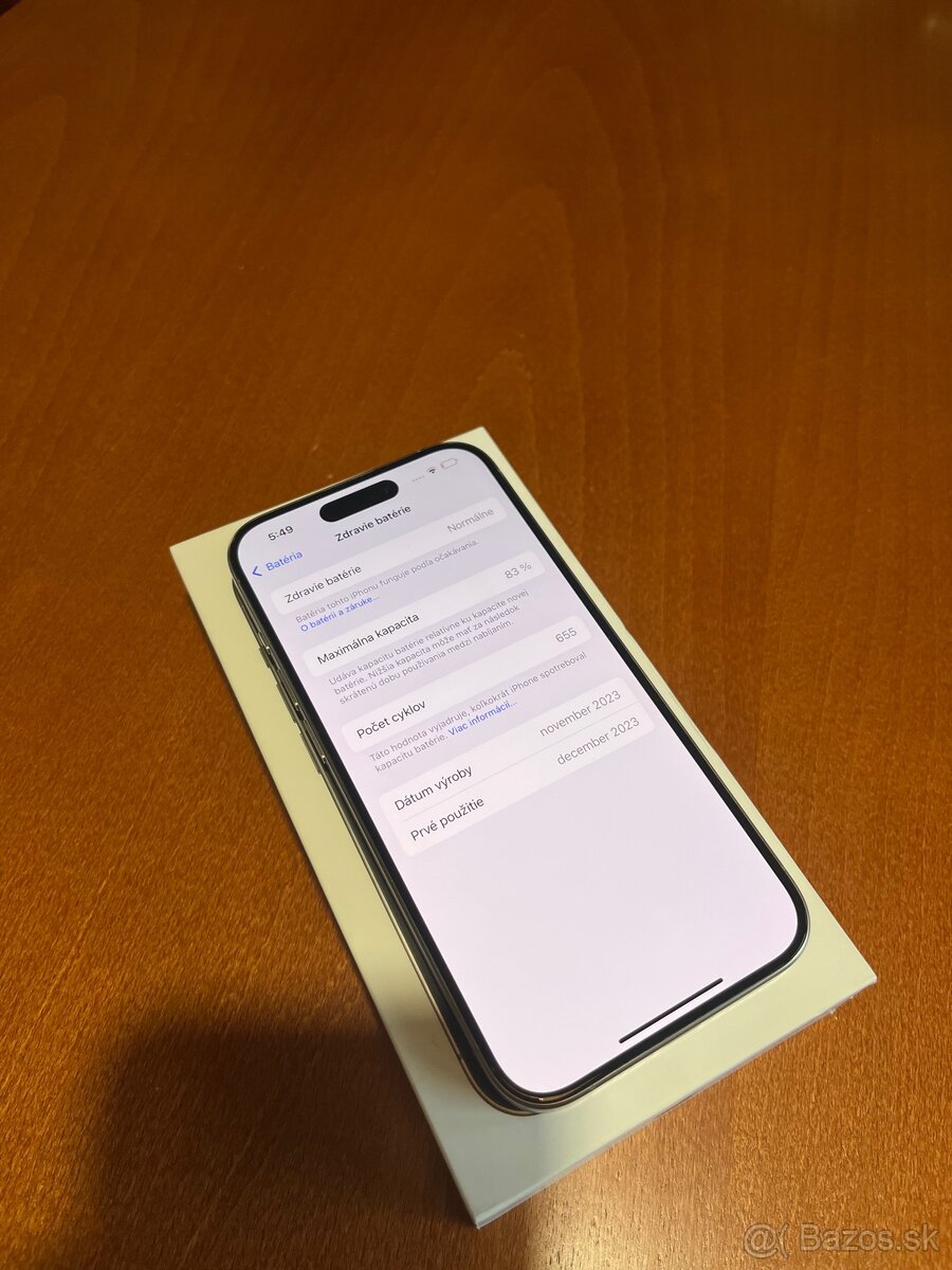 iPhone 15 Pro 128GB - záruka - 7