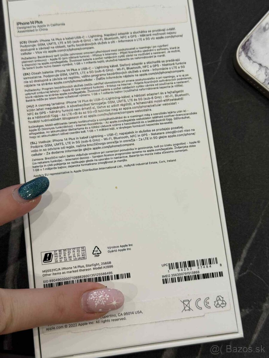 Predám iPhone 14 Plus 256gb - 7