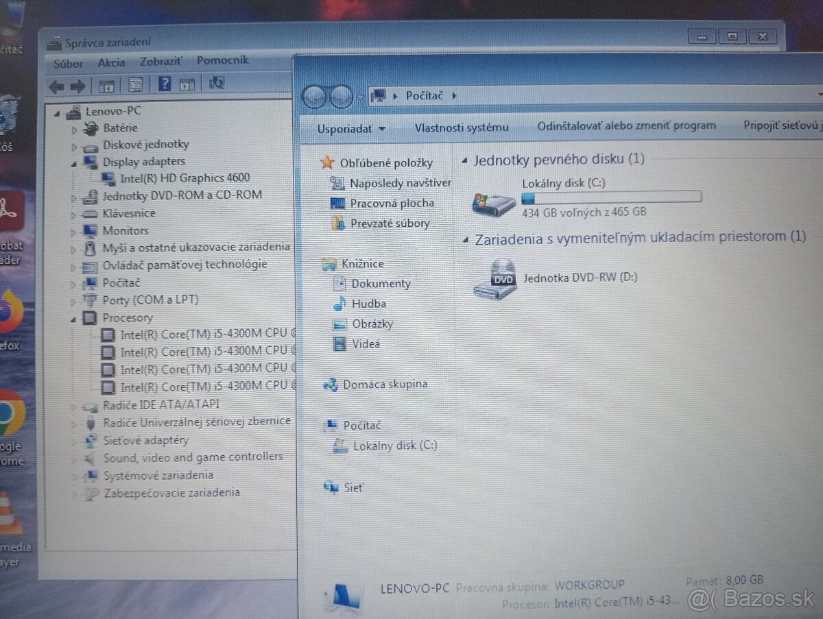 Lenovo Thinkpad T440p , Intel core i5 , 8gb ram , WIN 7 - 7